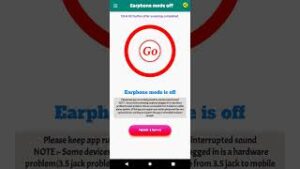 earphone mode off apk